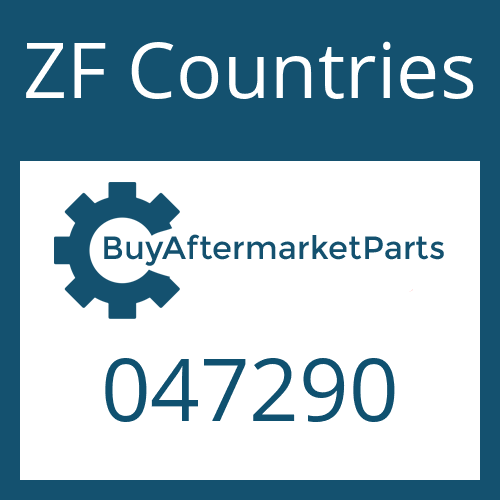 ZF Countries 047290 - LOCK PLATE