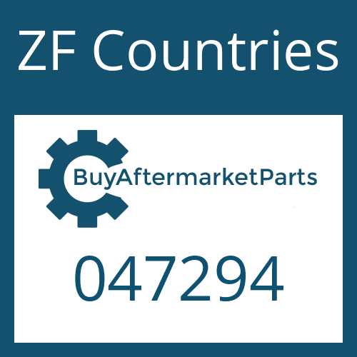 ZF Countries 047294 - SHIM PLATE