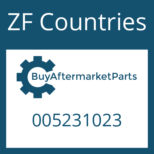 ZF Countries 005231023 - WASHER