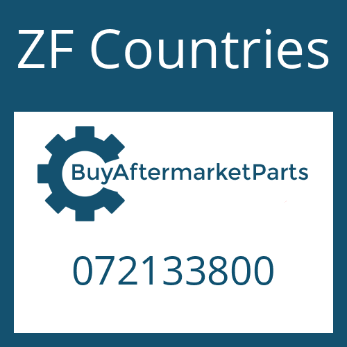 ZF Countries 072133800 - O-RING