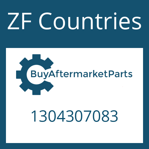 ZF Countries 1304307083 - PLATE