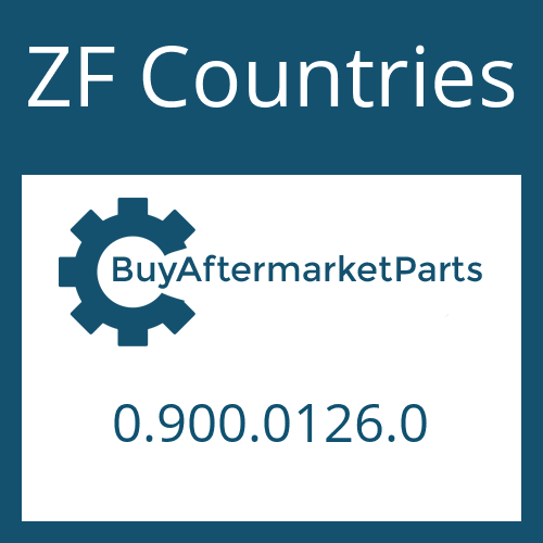ZF Countries 0.900.0126.0 - WASHER