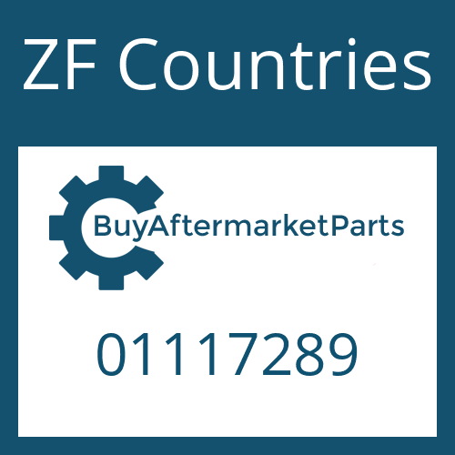 ZF Countries 01117289 - CY.ROLL.BEARING