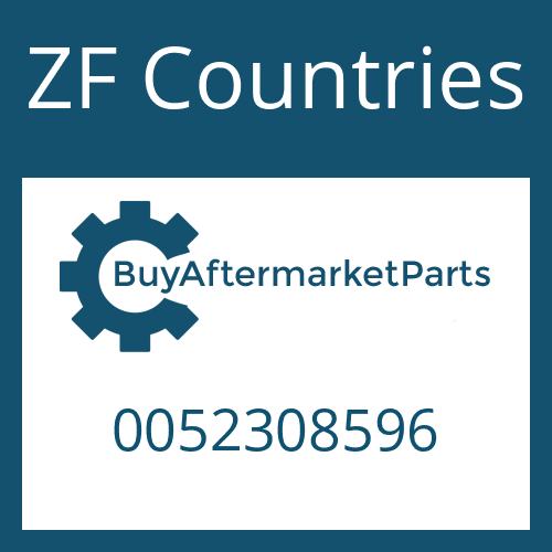ZF Countries 0052308596 - SHIM PLATE