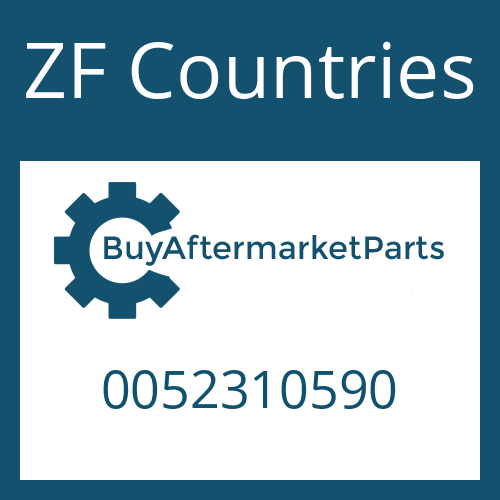 ZF Countries 0052310590 - STOP WASHER