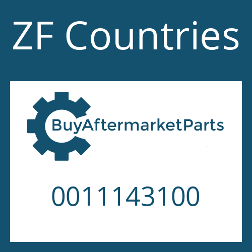 ZF Countries 0011143100 - CIRCLIP