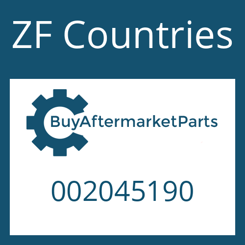 ZF Countries 002045190 - SPACER WASHER