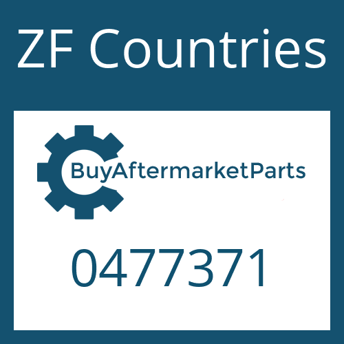 0477371 ZF Countries WASHER