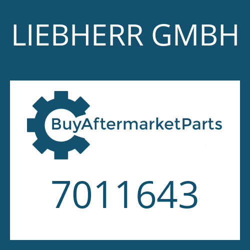 LIEBHERR GMBH 7011643 - LOCK WASHER