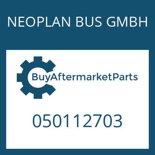 NEOPLAN BUS GMBH 050112703 - COVER