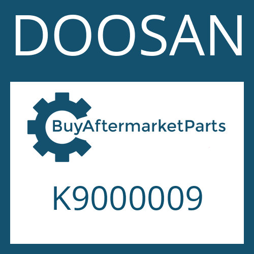 DOOSAN K9000009 - VALVE