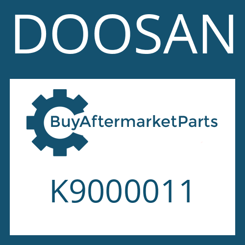 K9000011 DOOSAN COVER