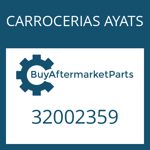 CARROCERIAS AYATS 32002359 - STRUT