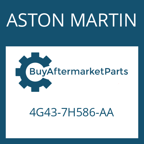 ASTON MARTIN 4G43-7H586-AA - ADAPTER