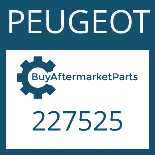 PEUGEOT 227525 - GASKET