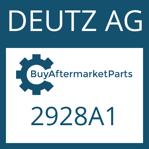 DEUTZ AG 2928A1 - RUBBER BUFFER