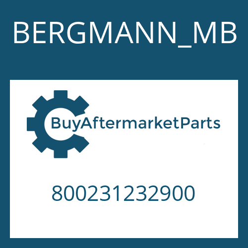 BERGMANN_MB 800231232900 - TOLERANCE RING