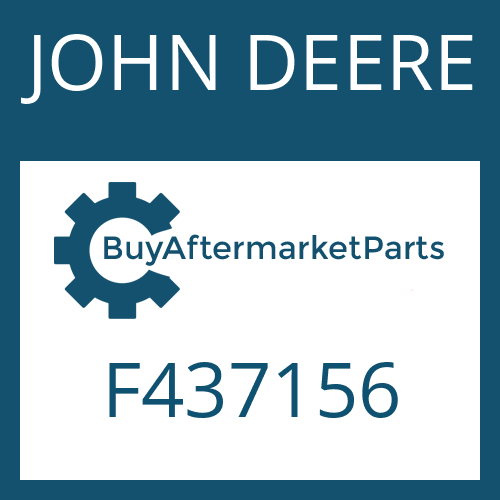 JOHN DEERE F437156 - FOUR-LIP RING