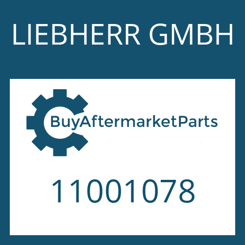 LIEBHERR GMBH 11001078 - INTERMEDIATE SHEET
