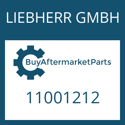 LIEBHERR GMBH 11001212 - GASKET