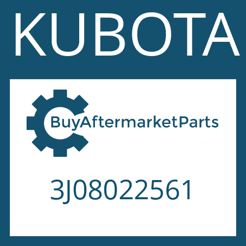 KUBOTA 3J08022561 - PRESSURE REGULATOR