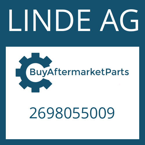 LINDE AG 2698055009 - HYDROSTATIC UNIT
