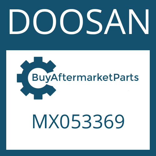DOOSAN MX053369 - SHIM RING
