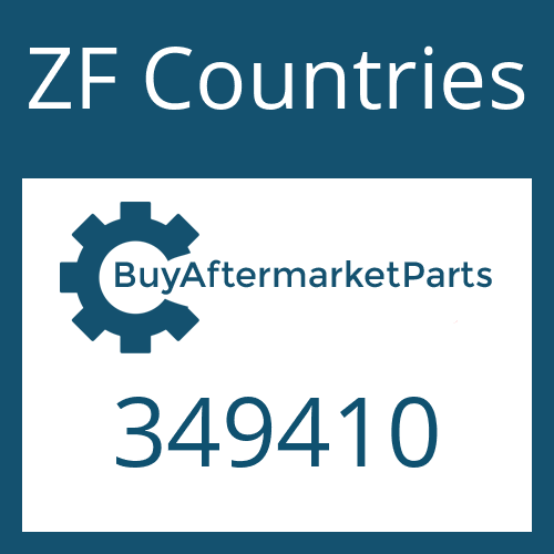 ZF Countries 349410 - WASHER