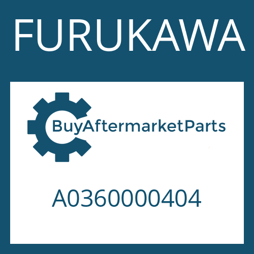 FURUKAWA A0360000404 - SHIM PLATE