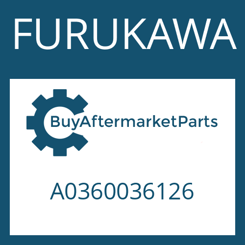 FURUKAWA A0360036126 - SEALING CAP
