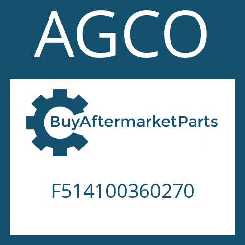 AGCO F514100360270 - V-RING
