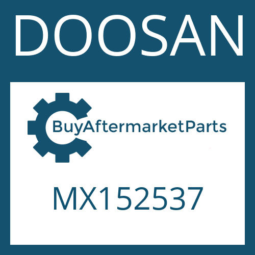 DOOSAN MX152537 - LOCK PLATE