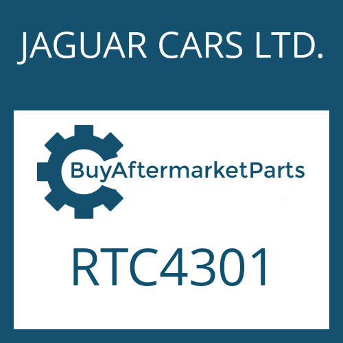 JAGUAR CARS LTD. RTC4301 - CYLINDRICAL PIN