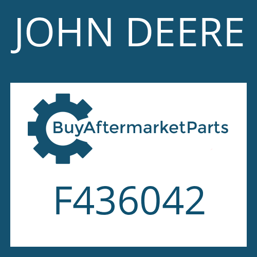 JOHN DEERE F436042 - CYLINDRICAL PIN