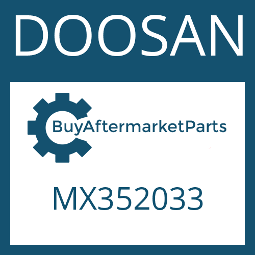 DOOSAN MX352033 - CYLINDRICAL PIN