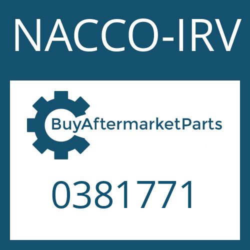 NACCO-IRV 0381771 - CYLINDRICAL PIN