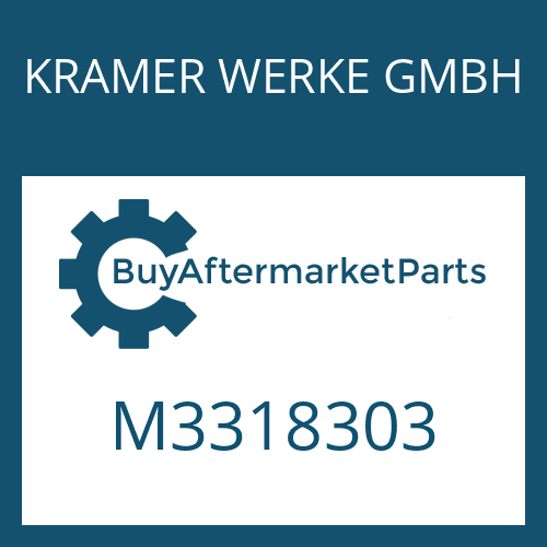 KRAMER WERKE GMBH M3318303 - SLOT. PIN