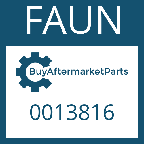 FAUN 0013816 - SLOT. PIN