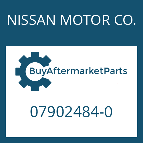 NISSAN MOTOR CO. 07902484-0 - SLOTTED PIN