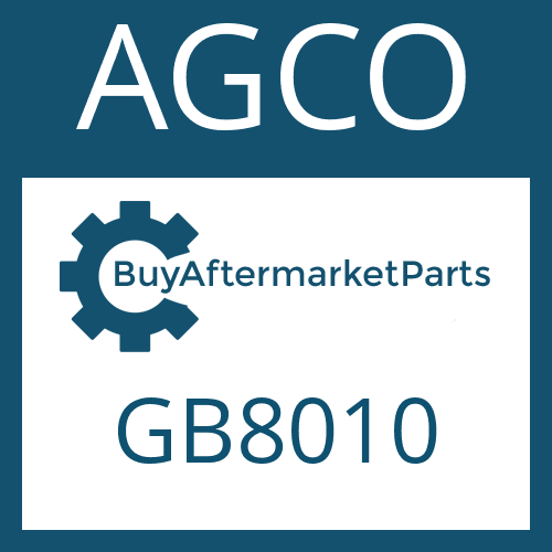 GB8010 AGCO FITTED KEY