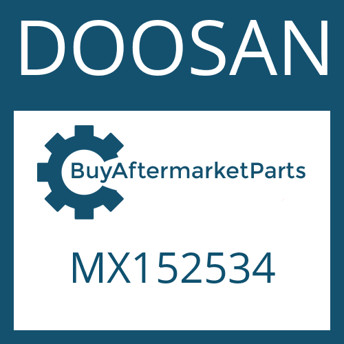 DOOSAN MX152534 - FITTING KEY