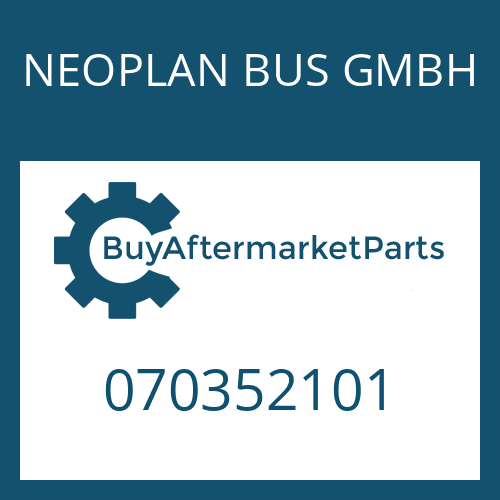NEOPLAN BUS GMBH 070352101 - LUBRICATING NIPPLE