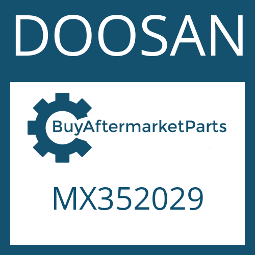 MX352029 DOOSAN FILTER INSERT