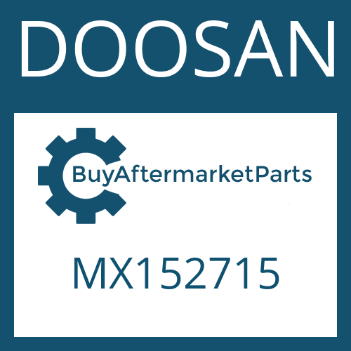 DOOSAN MX152715 - SHAFT SEAL