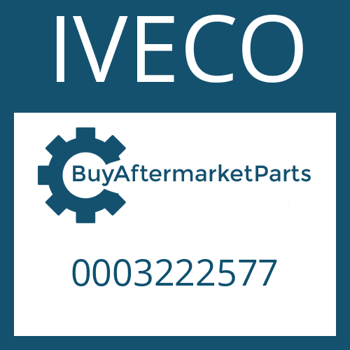 IVECO 0003222577 - O-RING