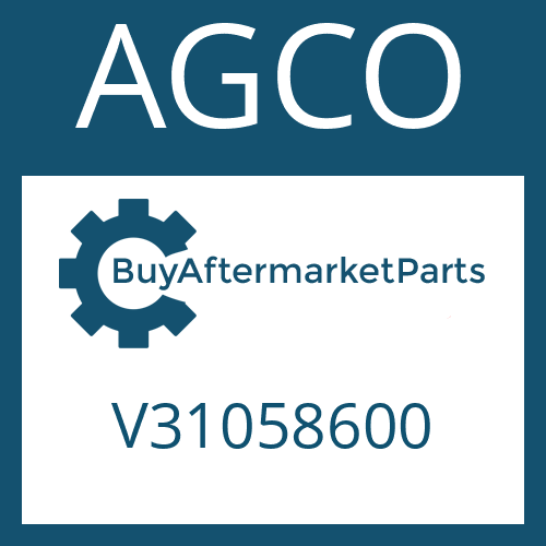 AGCO V31058600 - O-RING