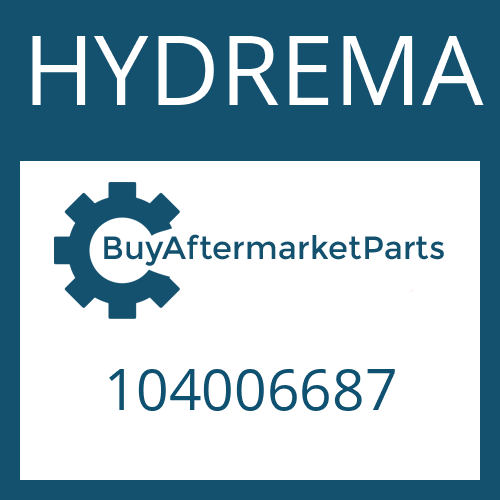 HYDREMA 104006687 - O-RING