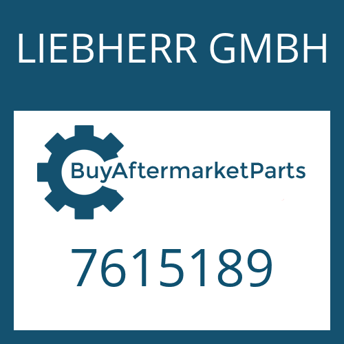LIEBHERR GMBH 7615189 - PISTON RING