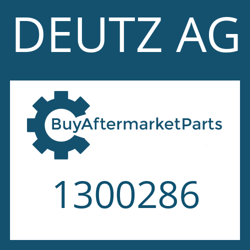 DEUTZ AG 1300286 - O-RING