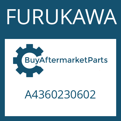 FURUKAWA A4360230602 - O-RING